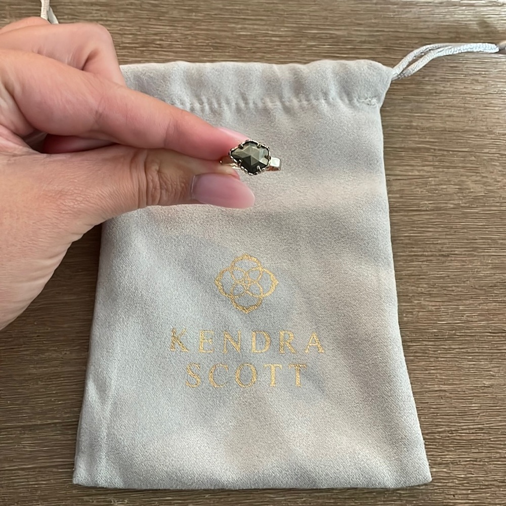 Kendra Scott ring, gold finish